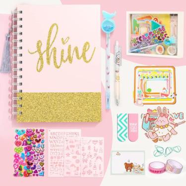 Imagem de Kit de Diário DIY Arulis para Meninas (8-13 anos) - Com Acessórios
