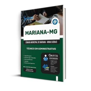 Imagem de Apostila Câmara de Mariana - MG  - Técnico em Administração - Editora 