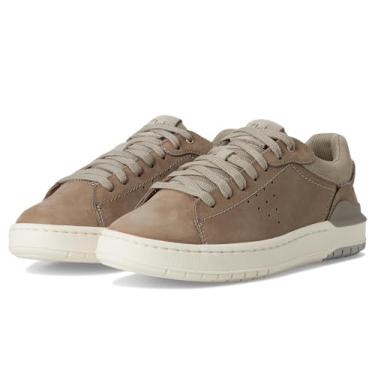 Imagem de Clarks Courtlite 2 Run Tênis masculino, Nobuck cinza, 45