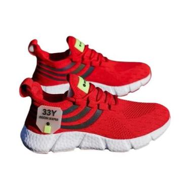 Imagem de Tênis De Corrida De Malha Leve Feminino Moda Confortável Calçado Vulca