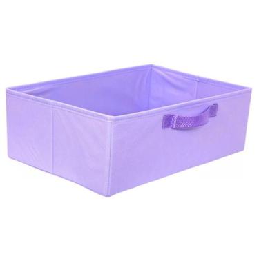 Imagem de Caixa Organizadora Bege 42x15x28 Para Armário Com Alça - Organibox, LI