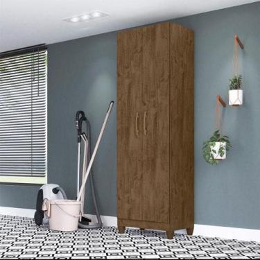 Imagem de Armário Multiuso Ambiente New Iris Castanho Wood - Moval - MOVAL MOVÉI
