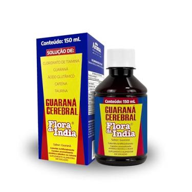 Imagem de Guaraná Cerebral Flora da Índia Xarope 150ml, Suplemento Alimentar