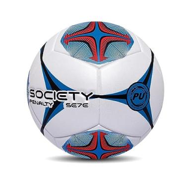 Imagem de Bola De Futebol Society Penalty Se7e R2 K.o X Branco/preto/azul 5212691140-u