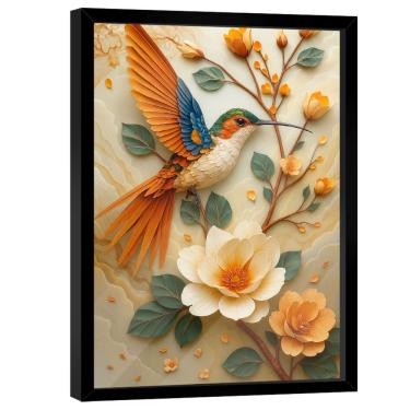 Imagem de Quadro Decorativo Beija-Flor