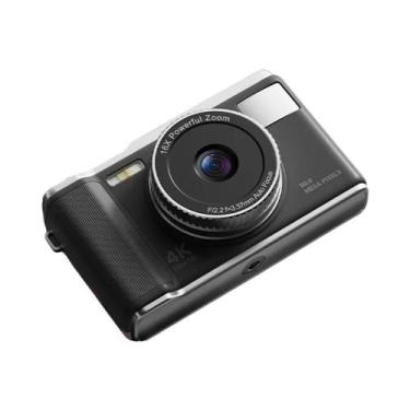 Imagem de Câmera Digital Portátil Ultrafina E Leve Para Estudantes Com 4K HD, 50