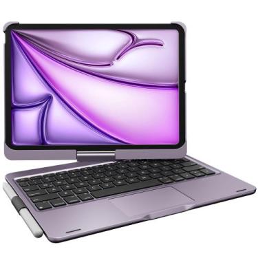 Imagem de Capa de teclado sem fio pekarejue para Apple iPad Pro 11 2024