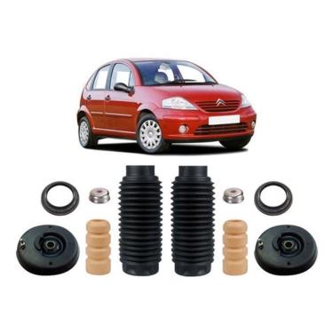 Imagem de Kit Batente Amortecedor Dianteiro Citroen C3 2003 2004 2005