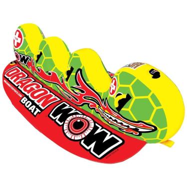 Imagem de World Boia Rebocável Aquática para 3 Pessoas, WOW SPORTS, Verde