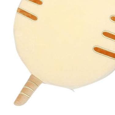 Imagem de AYNEFY Tapete Futon de Desenho Animado, Almofada de Poliuretano Respirável, Formato Redondo Bonito, 40x40 Cm, Ideal para Sala de Estar e Quarto (Café)