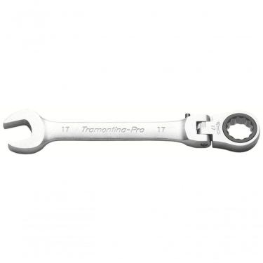 Imagem de Chave Combinada Com Catraca Cabeça Flexível 15 Mm Tramontina