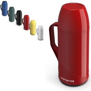 Imagem de Garrafa Térmica 500ML Roma Unitermi Garrafinha Pequena Ampola vidro Ca