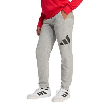 Imagem de Calça Adidas Essentials Big Logo Infantil - Cinza 9-10-Masculino