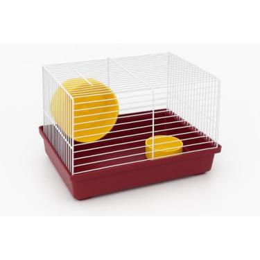 Imagem de Gaiola Pequena Para Hamster Rato Twister Com Acessórios - Mimos Pet