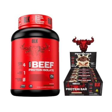 Imagem de Kit Beef Protein 900g Sabor Chocolate + Protein Bar Cx C/12 unidades - Blk Performance (Cookies and cream)
