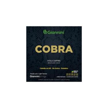 Imagem de Encordoamento Viola Aço Prateado Tensão Leve Gesvl - GIANNINI