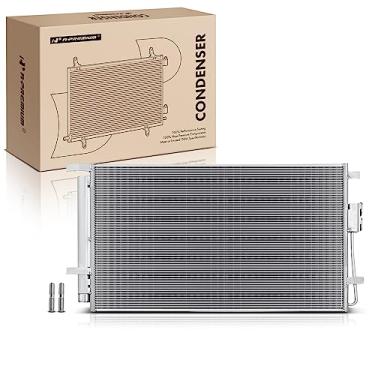 Imagem de A-Premium Condensador A/C de ar condicionado compatível com Hyundai Santa Fe 2019 2020, L4 2,4L, naturalmente aspirado