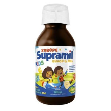 Imagem de Supramil Xarope Infantil Guaco Limão E Mel Unilife 120 Ml
