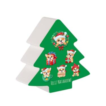 Imagem de Luminária Árvore de Natal Feliz Natauw! Merry Christmas com Iluminação Suave