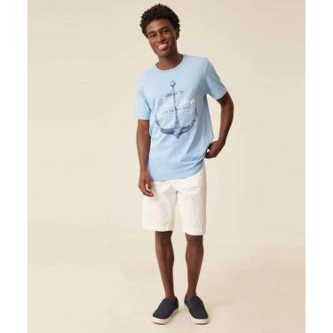 Imagem de Bermuda Masculina Sarja Bolsos-16346 - JEZZIAN, 40, Branco