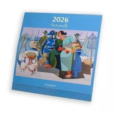 Imagem de Calendário 2026 di cavalcanti mesa - Teca