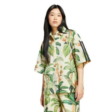 Imagem de Camisa Premium adidas X FARM Adidas-Feminino