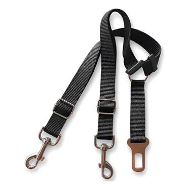 Imagem de Cinto Duplo de Segurança Pet para Cães Gatos Cachorro Duas Pontas