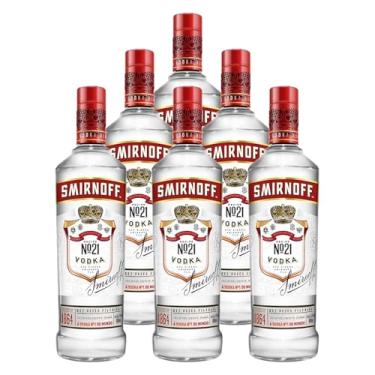 Imagem de WebBar, Vodka Destilada Smirnoff Garrafa 600ml 6 Unidades