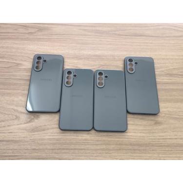 Imagem de CASE – Capa Premium p/Samsung A36 (Grafite/Gray) | Interior Aveludado – Linha AG-Glass