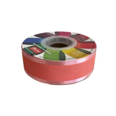 Imagem de Fita Decorada 32x50 M Albano Para Laços, Rosa/Rosa 3d