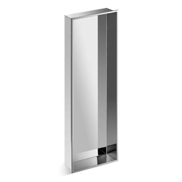 Imagem de Nicho de chuveiro, prateleiras de banheiro à prova d'água, alcova de aço inoxidável, cozinha doméstica, quarto, sala de estar, organizador de chuveiro, armazenamento de produtos de higiene pessoal de