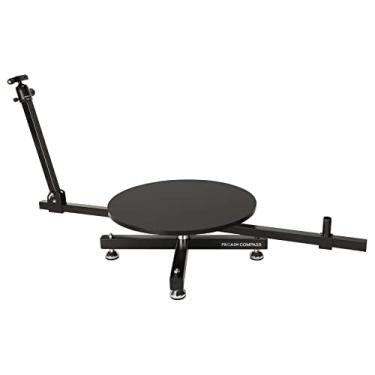 Imagem de Proaim Cabine fotográfica bússola de 360° - plataforma de câmera giratória para smartphones e câmera DSLR. para fotógrafos, Youtubers e videomakers. Carga útil de 150 kg