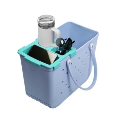 Imagem de Bandeja Organizador Superior DGLOZE para Bolsa Bogg XL con Portavasos 