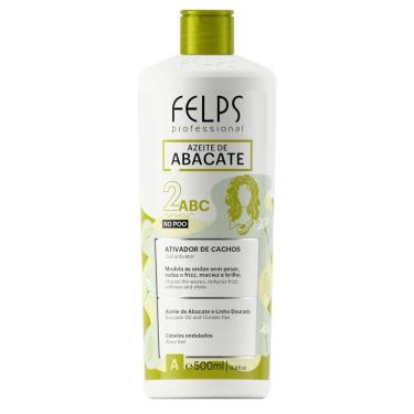 Imagem de Ativador de Cachos 2ABC Azeite de Abacate Felps Professional - 500mL