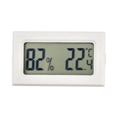 Imagem de Termômetro E Higrômetro Digital Mini LCD Para Uso Interno, Sensor De T