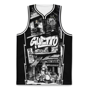 Imagem de Regata do Santos - Jotaz - Quebrada Guetto - Masculino-Masculino