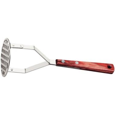 Imagem de Amassador de Batata Inox Tramontina Polywood - 21159170, Vermelho