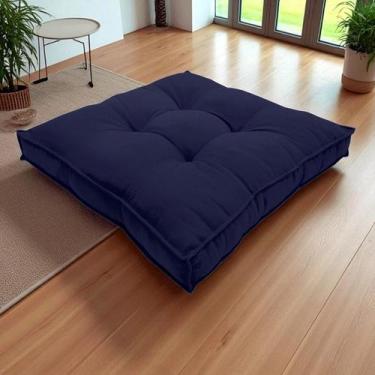 Imagem de Almofada Futon Cadeiras Bancos Áreas 60x60 Cm Vários Modelos - De Cora