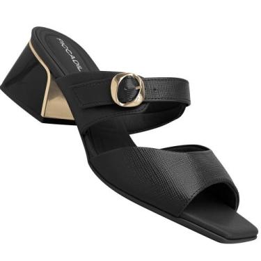 Imagem de Tamanco Piccadilly 543096 Feminino, Preto, 35