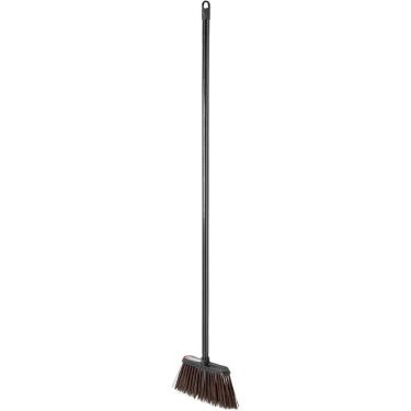 Imagem de Vassoura 6301035810 para Limpeza de Casas Jardins e Calçadas Cerdas Pet 150mm Cabo de Madeira 1,2m