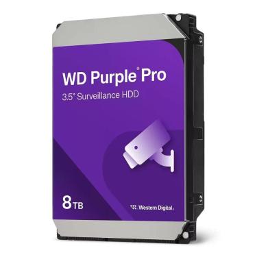 Imagem de HD 8TB SATA - 256MB Cache - Western Digital Purple Pro Surveillance - WD8002PURP