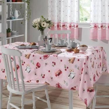 Imagem de Toalha de Mesa Dohler Clean Athenas Estampado 160x250 cm - Cor Ivana