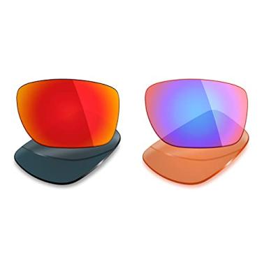 Imagem de Mryok 2 pares de lentes polarizadas de substituição para óculos de sol Oakley Turbine – opções