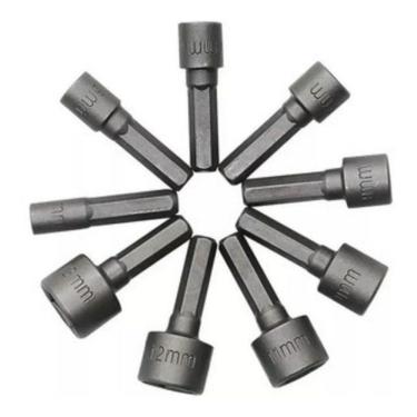 Imagem de Jogo 9 Bits Chave Canhão Parafusadeira Soquete Saint