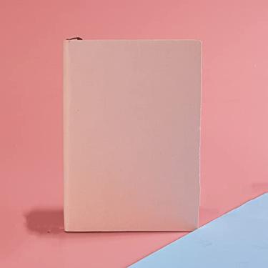 Imagem de Caderno de couro PU A5 engrossado para registros de reuniões de escritório de negócios, rosa, 1 peça