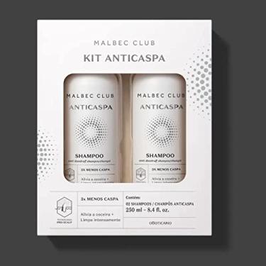 Imagem de O BOTICARIO KIT MALBEC CLUB SHAMPOO ANTICASPA 250ml