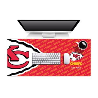 Imagem de YouTheFan Bloco de mesa com logotipo da série Kansas City Chiefs