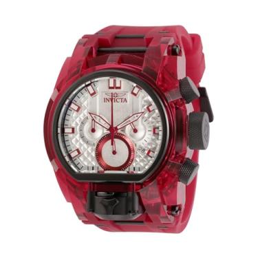 Imagem de Invicta Relógio masculino de quartzo, vermelho, 29996, Vermelho, Relógio de quartzo