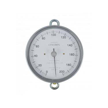 Imagem de Dinamômetro Circular Analógico Força Faixa 0 A 200Kgf Aço Tração Alumínio Ar-200 Portátil Instrutherm Com Certificado