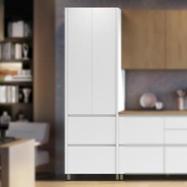 Imagem de Paneleiro 2 Portas 2 Gavetas Nesher Rainha 70cm 100 Mdf